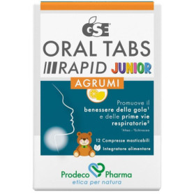 GSE ORAL TABS RAPID JUNIOR 12 COMPRESSE...