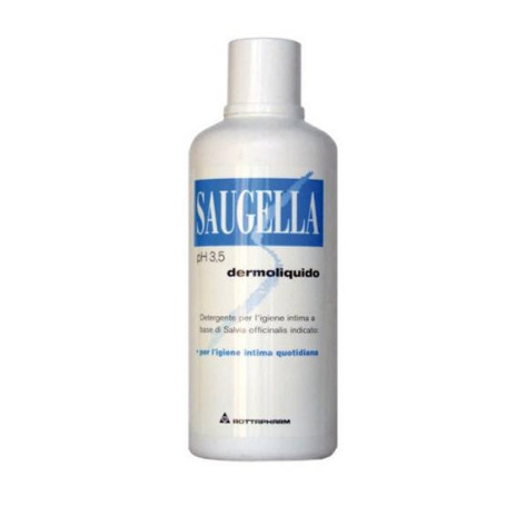 SAUGELLA DERMOLIQUIDO PH 3,5 DETERGENTE INTIMO BENESSERE QUOTIDIANO 500 ML