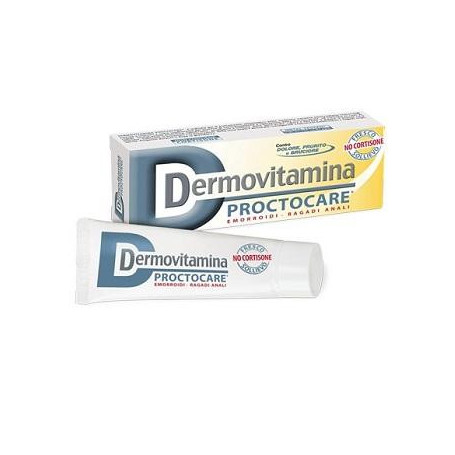 DERMOVITAMINA PROCTOCARE CREMA EMORROIDI RAGADI ANALI 30 ML CON CANNULA