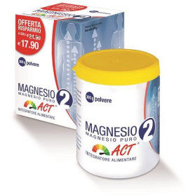 MAGNESIO 2 MAGNESIO PURO ACT POLVERE 300 G
