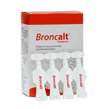 BRONCALT STRIP PEDIATRICO SOLUZIONE IRRIGAZIONE NASALE 20 FLACONCINI DA 2 ML