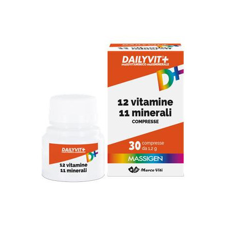MASSIGEN DAILYVIT 12 VITAMINE 11 MINERALI 30 COMPRESSE RIVESTITE