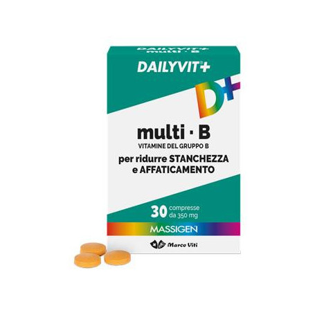 MASSIGEN MULTI B VITAMINE DEL GRUPPO B 30 COMPRESSE RIVESTITA DA 364 MG