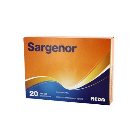 SARGENOR 20 FIALE 5 ML