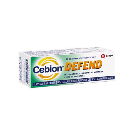 CEBION DEFEND 12 COMPRESSE EFFERVESCENTI