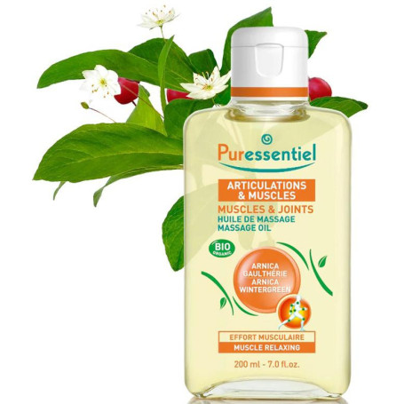 PURESSENTIEL MUSCOLO OLIO MASSAGGIO 200 ML