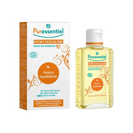 PURESSENTIEL SFORZO OLIO MASSAGGIO 100 ML