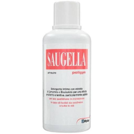SAUGELLA POLIGYN PH NEUTRO DETERGENTE INTIMO LENITIVO ED EMOLLIENTE 500 ML