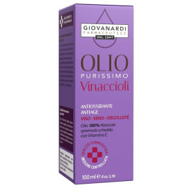 OLIO PURISSIMO VINACCIOLI ANTIOSSIDANTE ANTIAGE VISO SENO DECOLLETE' 100 ML