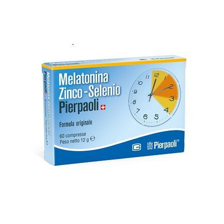 MELATONINA ZINCO SELENIO PIERPAOLI 60 COMPRESSE