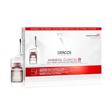 DERCOS AMINEXIL FIALE 21 DONNA 6 ML