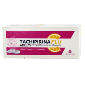 TACHIFLUACTIV ADULTI 500 MG / 200 MG COMPRESSE EFFERVESCENTI