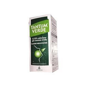 TANTUM VERDE 0,15% SOLUZIONE PER MUCOSA ORALE