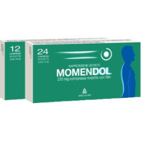 MOMENDOL 220 MG COMPRESSE RIVESTITE CON FILM