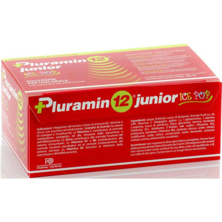 PLURAMIN12 JUNIOR 14 STICK PACK DA 12 ML