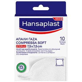 GARZA COMPRESSA HANSAPLAST SOFT STERILE...