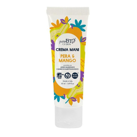 PUROBIO CREMA MANI PERA MANGO