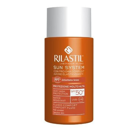 RILASTIL SUN SYSTEM PHOTO PROTECTION THERAPY SPF50+ COMFORT FLUIDO 50 ML