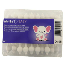 ALVITA BABY BASTONCINI COTONATI 60 PEZZI