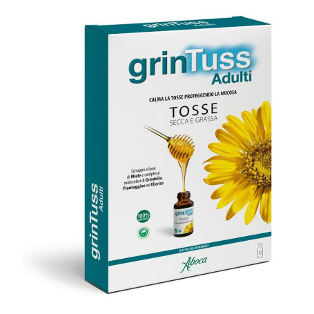 GRINTUSS ADULTI SCIROPPO 12 FLACONCINI MONODOSE