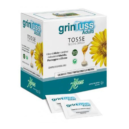 GRINTUSS ADULTI 20 COMPRESSE CON POLIRESIN 1,5 G