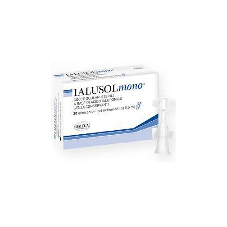 IALUSOL MONO GOCCE OCULARI 20 FLACONCINI 0,5 ML