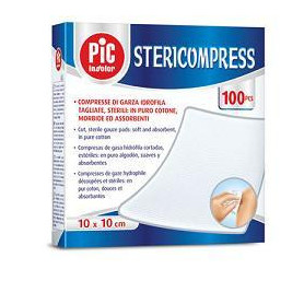GARZA COMPRESSA IDROFILA PIC STERICOMPRESS...