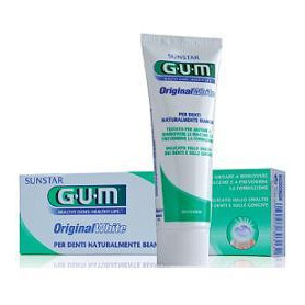 GUM ORIGINAL WHITE DENTIFRICIO 75 ML