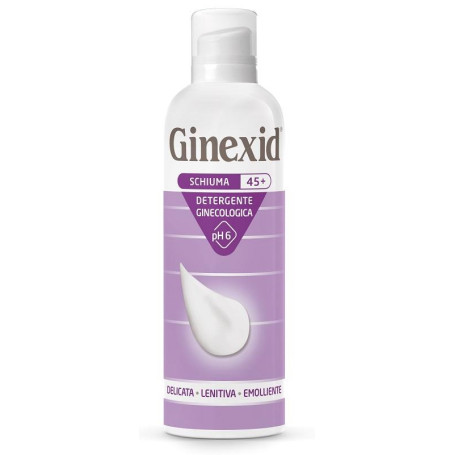 GINEXID 45+ SCHIUMA DETERGENTE GINECOLOGICA 150 ML