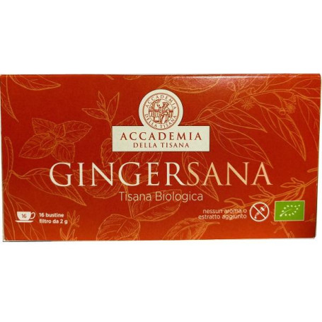 ACCADEMIA DELLA TISANA GINGERSANA 16 FILTRI 32 G