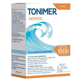 TONIMER AEROSOL 1000MOSM/KG 18 FLACONCINI...