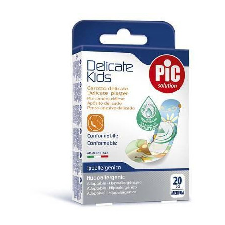 CEROTTO PIC DELICATE KIDS ANTIBATTERICO 20 PEZZI