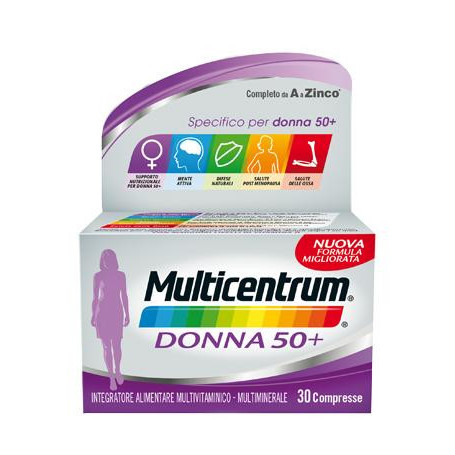 MULTICENTRUM DONNA 50+ 60 COMPRESSE