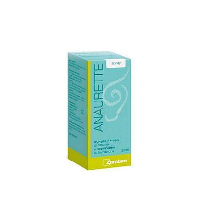 SPRAY IRRIGATORE PER LA RIMOZIONE DEL CERUME ANAURETTE 30 ML