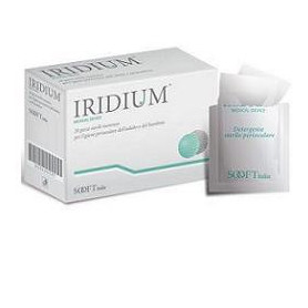 IRIDIUM GARZA OCULARE MEDICATA IN TESSUTO...