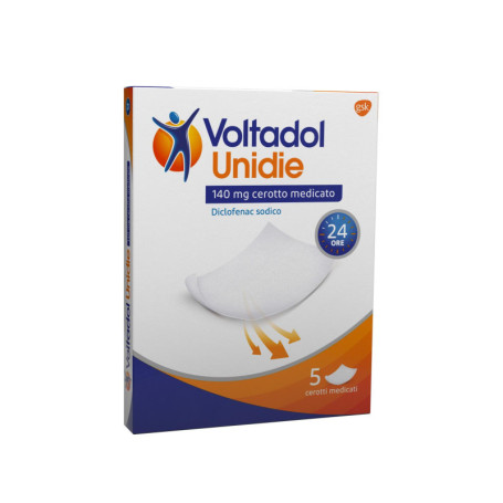 VOLTADOL UNIDIE 140 MG CEROTTO MEDICATO