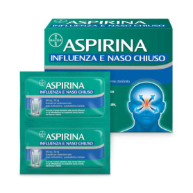 ASPIRINA INFLUENZA E NASO CHIUSO 500 MG /...