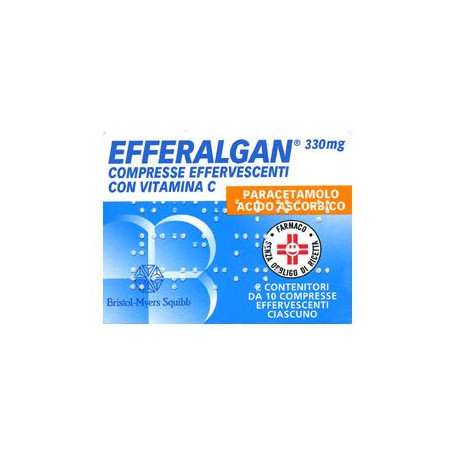EFFERALGAN 330 MG COMPRESSE EFFERVESCENTI CON VITAMINA C