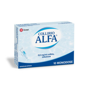 COLLIRIO ALFA DECONGESTIONANTE 0,8 MG/ML...