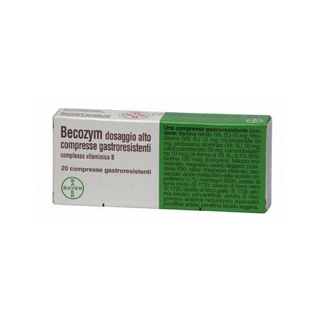 BECOZYM COMPRESSE GASTRORESISTENTI