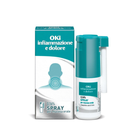 OKI GOLA 0,16% SPRAY PER MUCOSA ORALE
