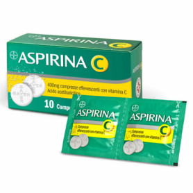ASPIRINA 400 MG COMPRESSE EFFERVESCENTI...
