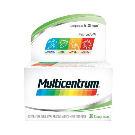 MULTICENTRUM ADULTI 30 COMPRESSE