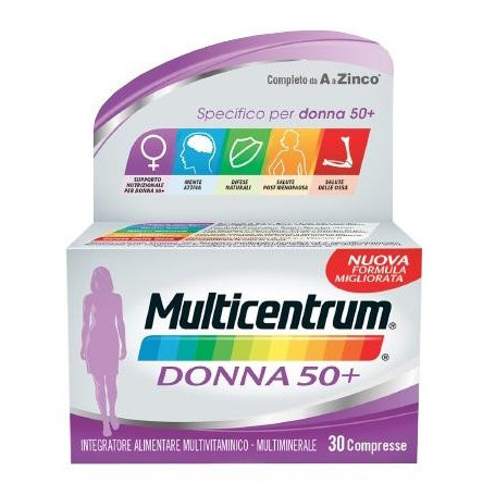 MULTICENTRUM DONNA 50+ 30 COMPRESSE