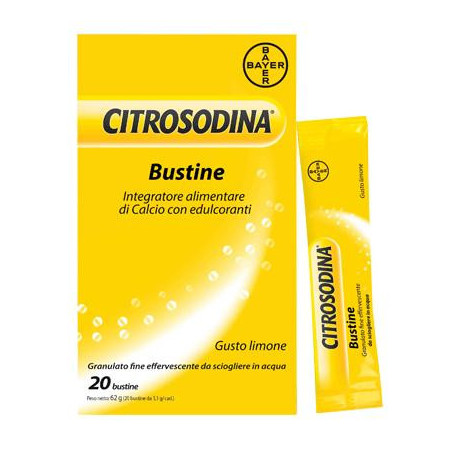 CITROSODINA 20 BUSTINE GRANULATO EFFERVESCENTE