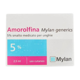 AMOROLFINA MYLAN GENERICS 5% SMALTO...