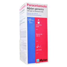 PARACETAMOLO MYLAN GENERICS 120 MG/5 ML...