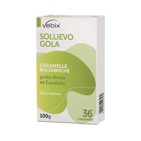 VEBIX NUTRIENTS SOLLIEVO GOLA 36 PASTIGLIE BALSAMICHE