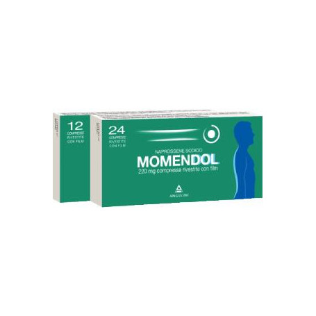 MOMENDOL 220 MG COMPRESSE RIVESTITE CON FILM