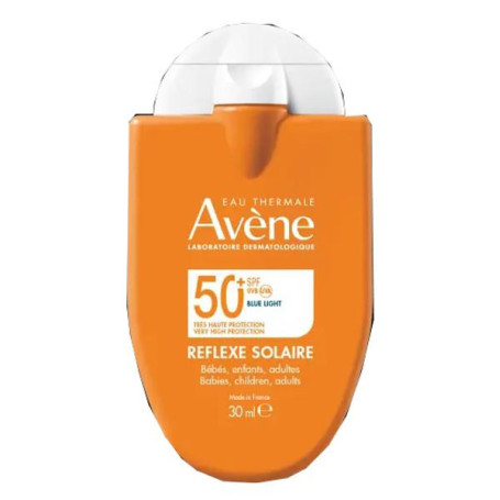 EAU THERMALE AVENE REFLEXE SOLAIRE SPF50+ BEBE BAMBINI ADULTO 30 ML
